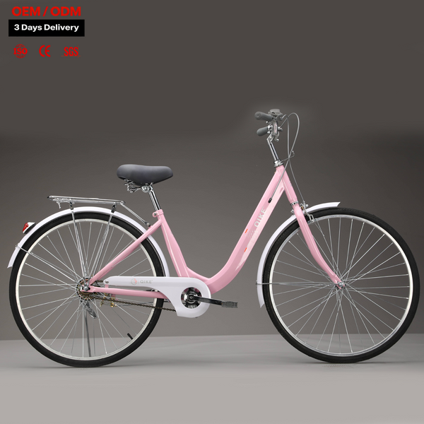 Hybrid City Bicycle Supplier - OEM Women Pink 26 Inch Vintage Beach Cruiser