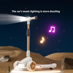 Adjustable Height Child Scooter Supplier - OEM Led for Kids Baby Min Scooter