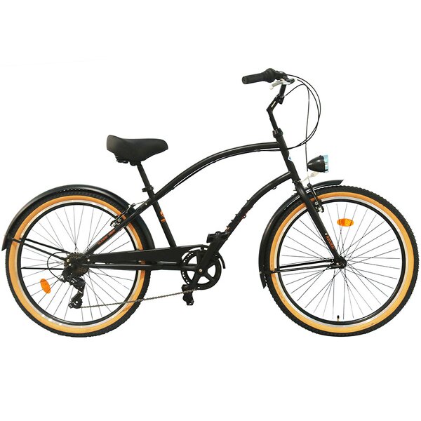 Beach Cruiser Bike Factory - OEM High Quality 26 Inch Steel Female 7 Speed