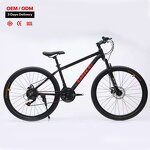 Mountain Bike Factory - OEM 26 Inch High Carbon Steel 21 Speed Dual Disc