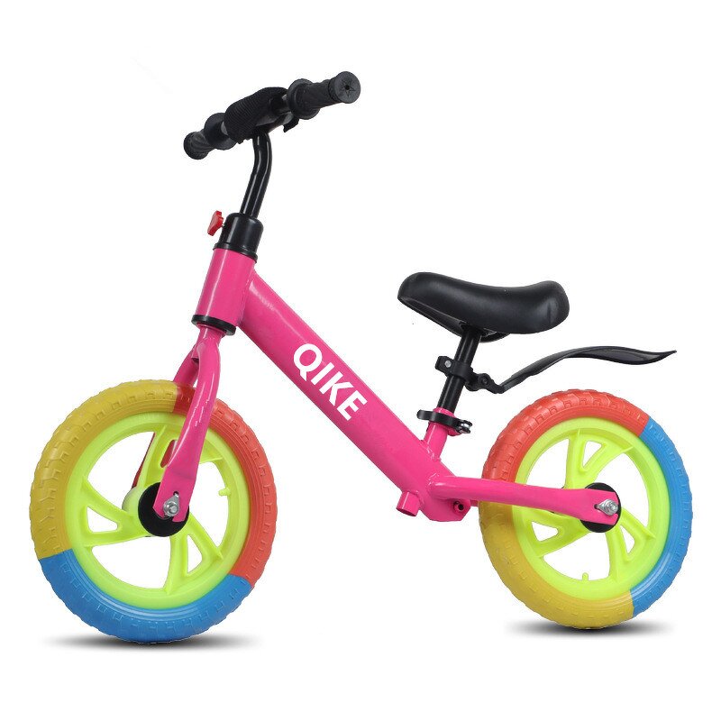Toddler Outdoor Balance Bike Supplier - OEM Colourful 12 Inch Carbon Steel