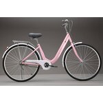 Hybrid City Bicycle Supplier - OEM Women Pink 26 Inch Vintage Beach Cruiser
