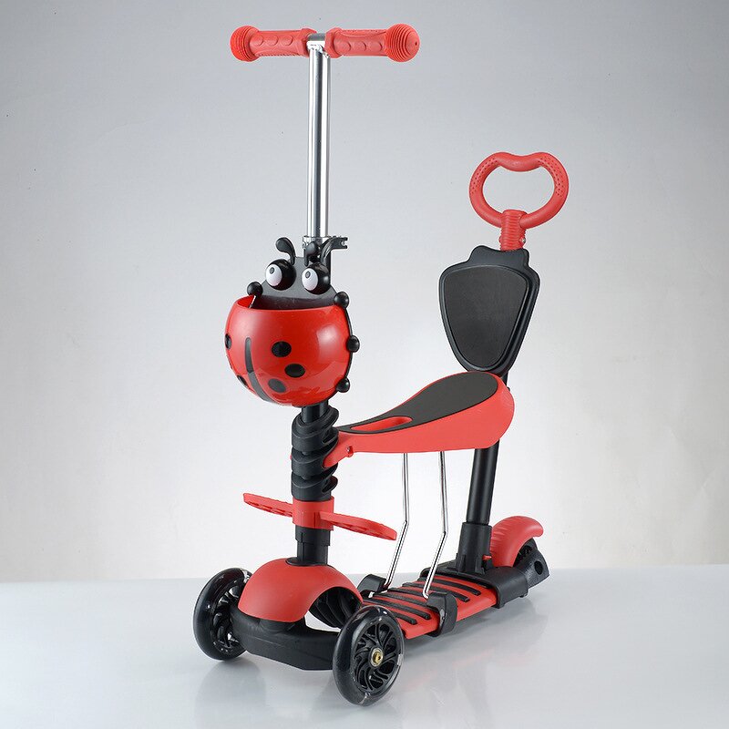 5-in-1 Folding Scooter Supplier - OEM Plastic Foldable Yo-Yo Style for Kids