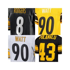 American Football Jersey Manufacturer - OEM 2025 Stitched Pittsburgh