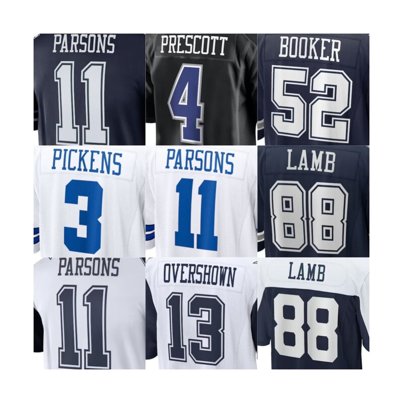 American Football Jersey Manufacturer - OEM 2024 Stitched Dallas Custom