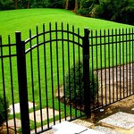 Metal Fence Panels Factory - OEM Galvanized 6ftx8ft Anti Rust Outdoor