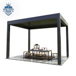 Motorized Louver Outdoor Gazebo Manufacturer - OEM 3x4m Aluminum Insulated Roof Panels