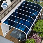Clear Aluminum Door Canopy Factory - OEM DIY Rain Cover Balcony Awning