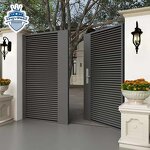 Automatic Garden Gate Supplier - OEM High Quality Modern Outdoor Metal Double