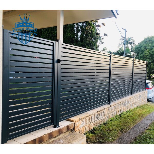 Garden Aluminum Fence Supplier - OEM Easily Assembled Privacy Wind Resistance
