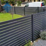 Garden Aluminum Fence Supplier - OEM Easily Assembled Privacy Wind Resistance