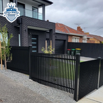 Garden Fence Panel Supplier - OEM Hot Selling Black Aluminum Vertical Blade