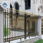 Spear Top Steel Fence Factory - OEM Customizable Ornamental Galvanized Design