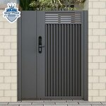 Swing Aluminum Gate Supplier - OEM Main Gate Design Top Quality Pedestrian Walkway