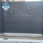 Aluminum Privacy Fence Supplier - OEM Customization Black Garden Metal Screen