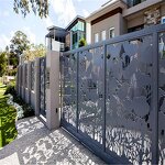 Laser Cut Metal Fencing Manufacturer - OEM Easily Assembled Outdoor Decorative Wall
