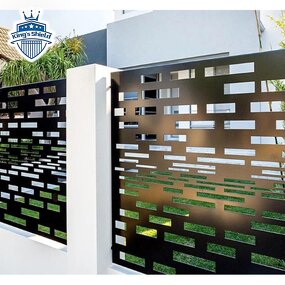 Decorative Aluminum Fence Manufacturer - OEM Garden Wall Gate Privacy Screen