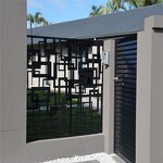 Laser Cut Privacy Fencing Panel Supplier - OEM Easily Assembled for Villa Garden