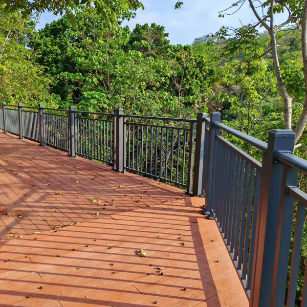 Modern Balcony Handrailing Manufacturer - OEM Customized Decorative Aluminum Railing