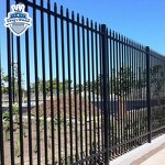 Metal Tube Fence Supplier - OEM Wholesale Galvanized 6ftx8ft Security Panel