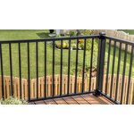 Ornamental Aluminum Fence Supplier - OEM Cheap Morden Style Railing Balcony