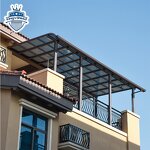 Clear Aluminum Door Canopy Factory - OEM DIY Rain Cover Balcony Awning