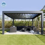 Aluminum Louvered Pergola Factory - OEM Wholesale High Quality Bioclimatic Garden