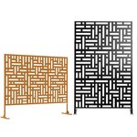 Ornamental Fence Supplier - OEM Custom Laser Cut Metal Privacy Sheet Garden