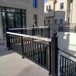 Modern Balcony Handrailing Manufacturer - OEM Customized Decorative Aluminum Railing