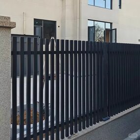 3D Garden Fencing Factory - OEM Factory Direct Modern Aluminium Blade