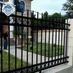 Spear Top Steel Fence Factory - OEM Customizable Ornamental Galvanized Design