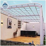 Metal Aluminum Bracket Canopy Factory - OEM Polycarbonate Door Awning for Balcony