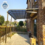 Aluminum Frame Canopy Supplier - OEM Outdoor Polycarbonate Awning Front Door