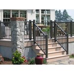 Ornamental Aluminum Fence Supplier - OEM Cheap Morden Style Railing Balcony