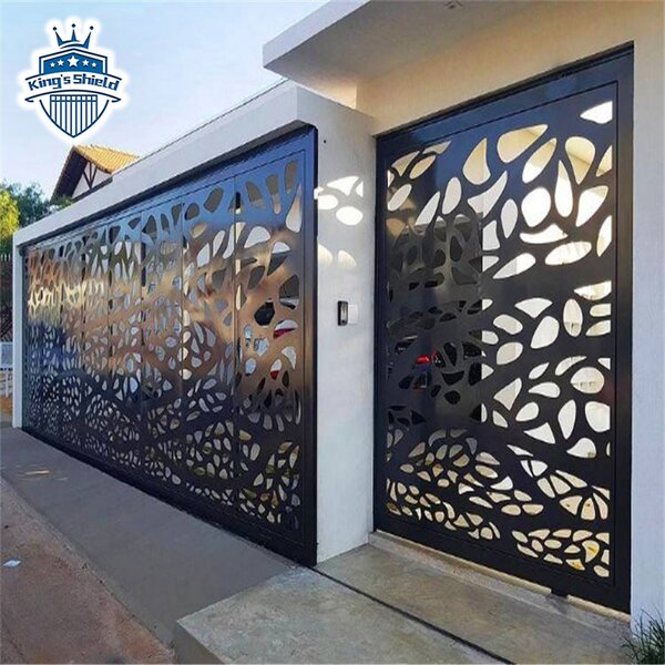 Aluminum Laser Cut Panels Manufacturer - OEM Decorative Anti Climb Privacy Fence