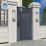 Swing Aluminum Gate Supplier - OEM Main Gate Design Top Quality Pedestrian Walkway