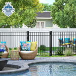 Wrought Iron Garden Fence Factory - OEM Manufacturer Picket Spear Top Fencing