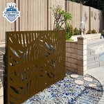 Black Fence Outdoor Manufacturer - OEM New Design Decorative Building Laser Cut