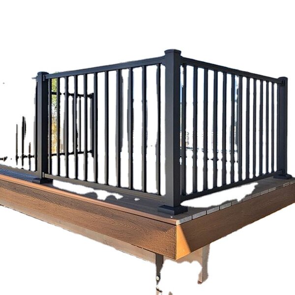 Aluminum Balcony Railing Factory - OEM Wholesale Galvanized Steel Iron Balusters