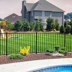 Metal Fence Panels Factory - OEM Galvanized 6ftx8ft Anti Rust Outdoor