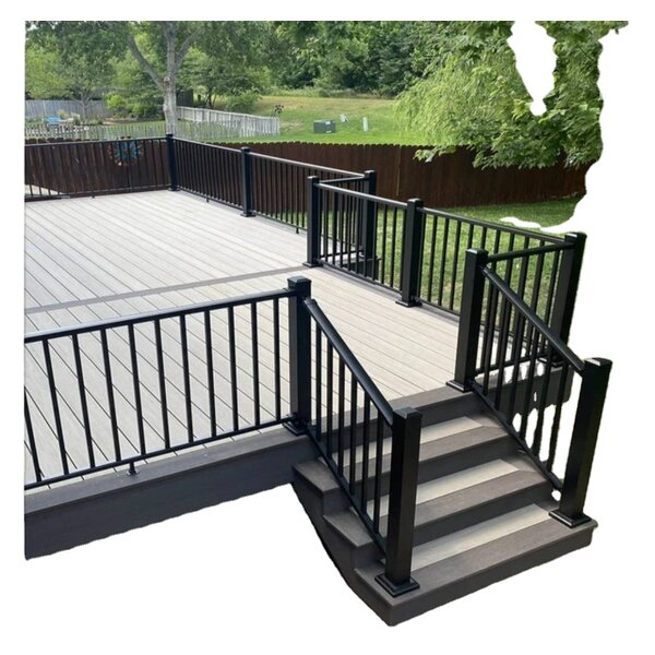 Aluminum Deck Railing System Factory - OEM Wholesale Balcony Stair Outdoor