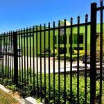 Galvanized Fence Manufacturer - OEM Hot-selling Design Wrought Iron Spear Top