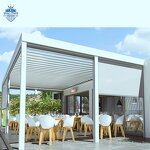 Motorized Electric Pergola Supplier - OEM High Quality Aluminium Profile Systems