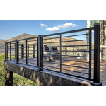 Aluminum Balcony Railing Supplier - OEM Cheap Stairs Railing Designs Square