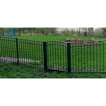 Galvanized Steel Fence Manufacturer - OEM Easily Assembled Tubular Picket Home