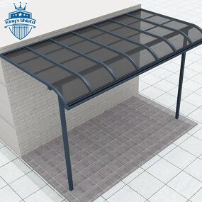 Outdoor Aluminium Window Canopy Supplier - OEM Patio Polycarbonate Awning Cover