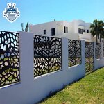 Aluminum Laser Cut Panels Manufacturer - OEM Decorative Anti Climb Privacy Fence