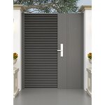Main Swing Single Door Gate Supplier - OEM Customized Modern Simple Courtyard
