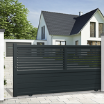 Automatic Sliding Gate Factory - OEM Outdoor Main Security Door for Houses