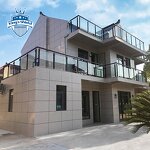 Aluminum Balcony Railing Supplier - OEM High Quality Assembled with Tempered Glass